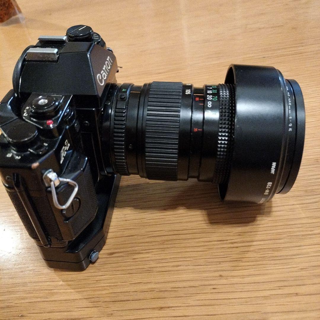 CANON　A1　レンズ、ワインダー付き