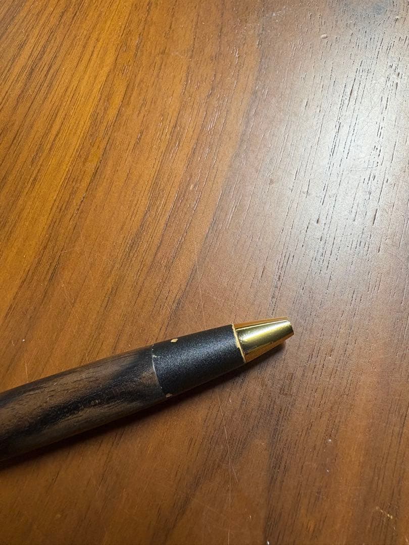 野原工芸 超特上黒柿孔雀杢 シャーペン