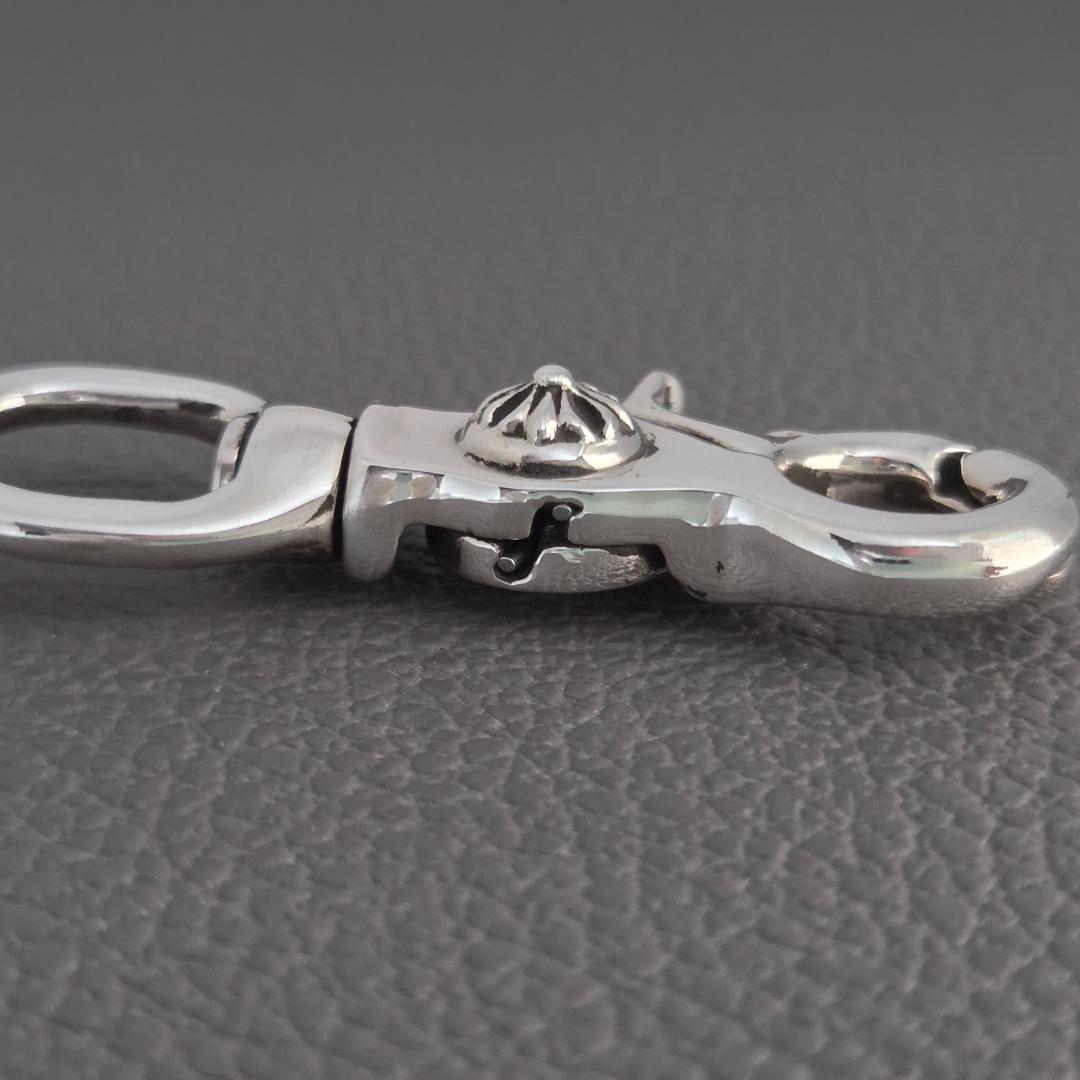 CHROME HEARTS クロムハーツ スイベル クリップ キーリング 925