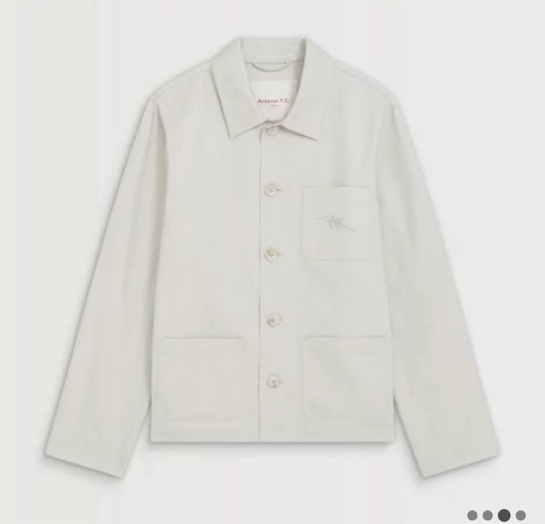 アーセナル　オフホワイト　ジャケット　新品　日本未発売
