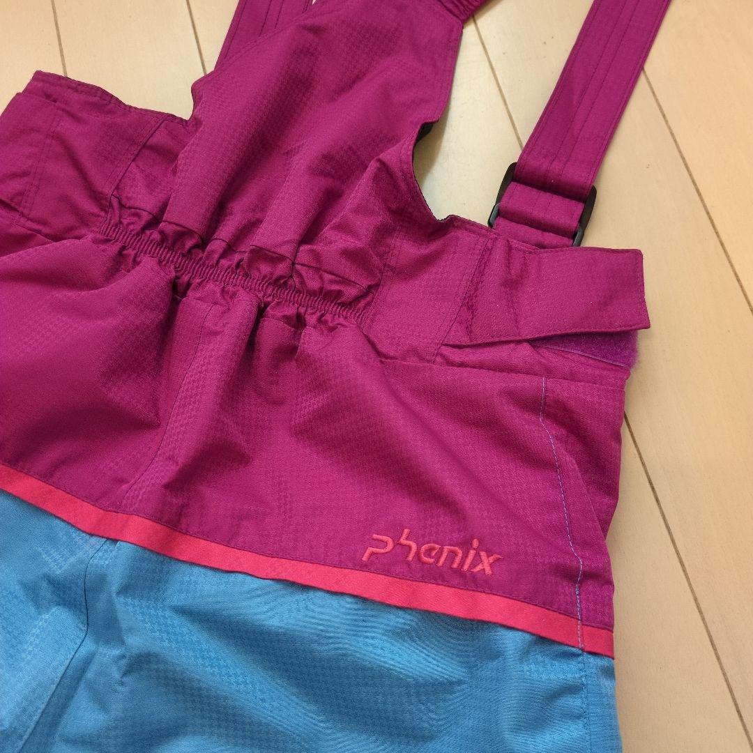 phenix 子ども用スキーウェア 140サイズ ピンク/ブルー