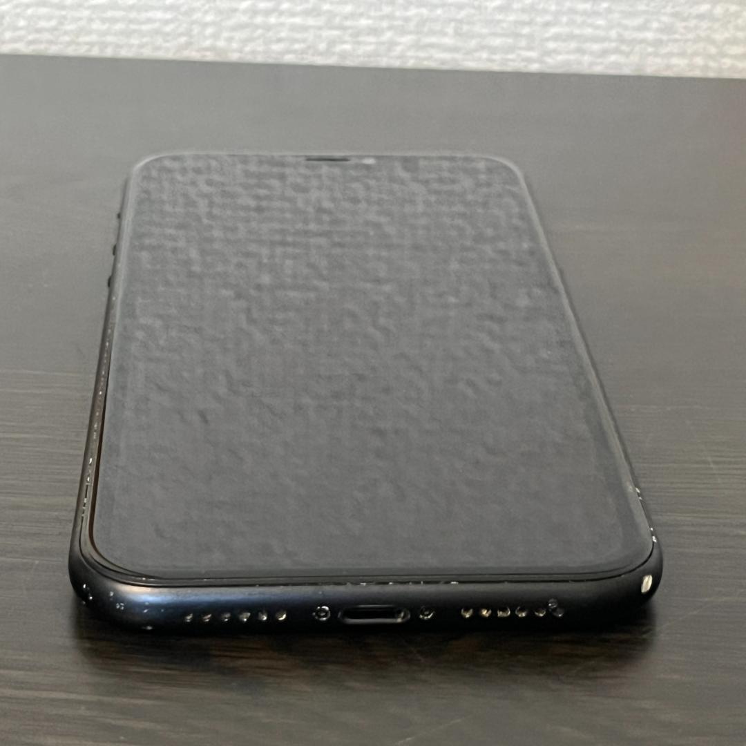 【中古】au iPhone XR 64GB ブラック 90％【動作確認済み】