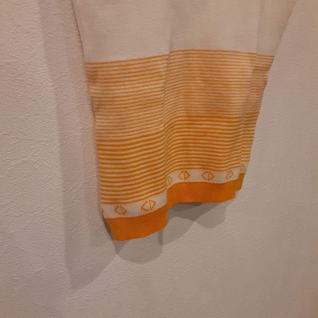 クリスチャン・ディオール CD タンクトップ オレンジ 水着 キャミソール