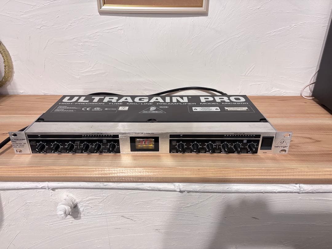 MIC2200 ステレオ 真空管マイクプリアンプ