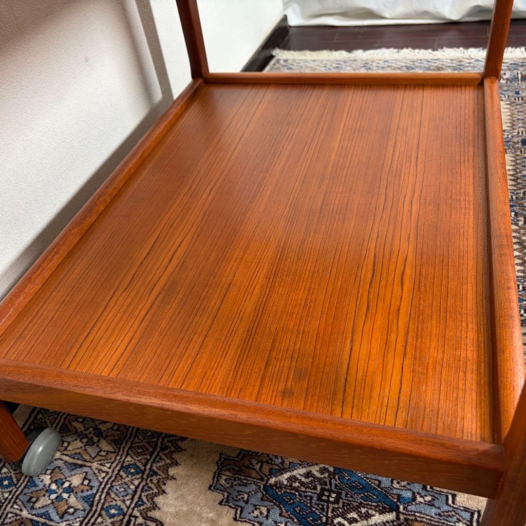 デンマーク チーク材 トロリー BRDR.FURBO ワゴン 60sヴィンテージ