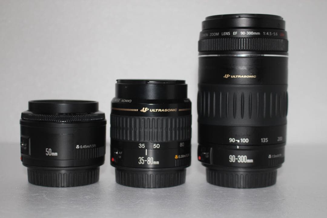 Wi-Fi機能搭　キャノン canon kiss x9i トリプルレンズセット