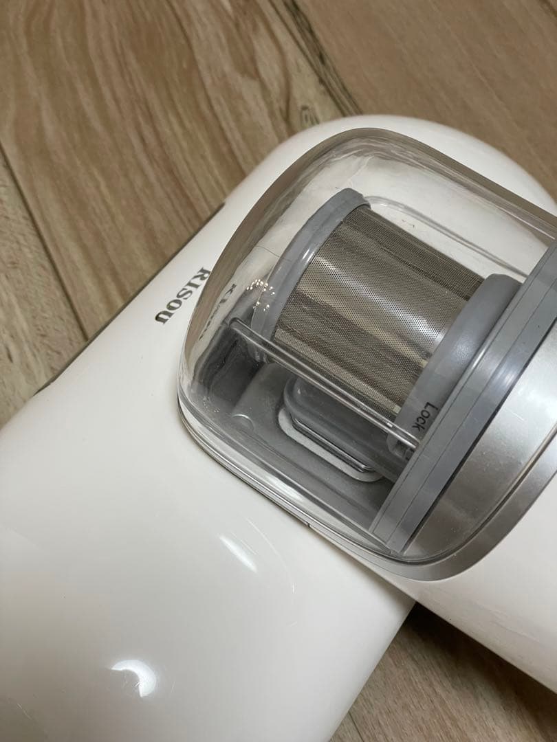 布団クリーナー コード式 ホワイト RISOU 掃除機 家電