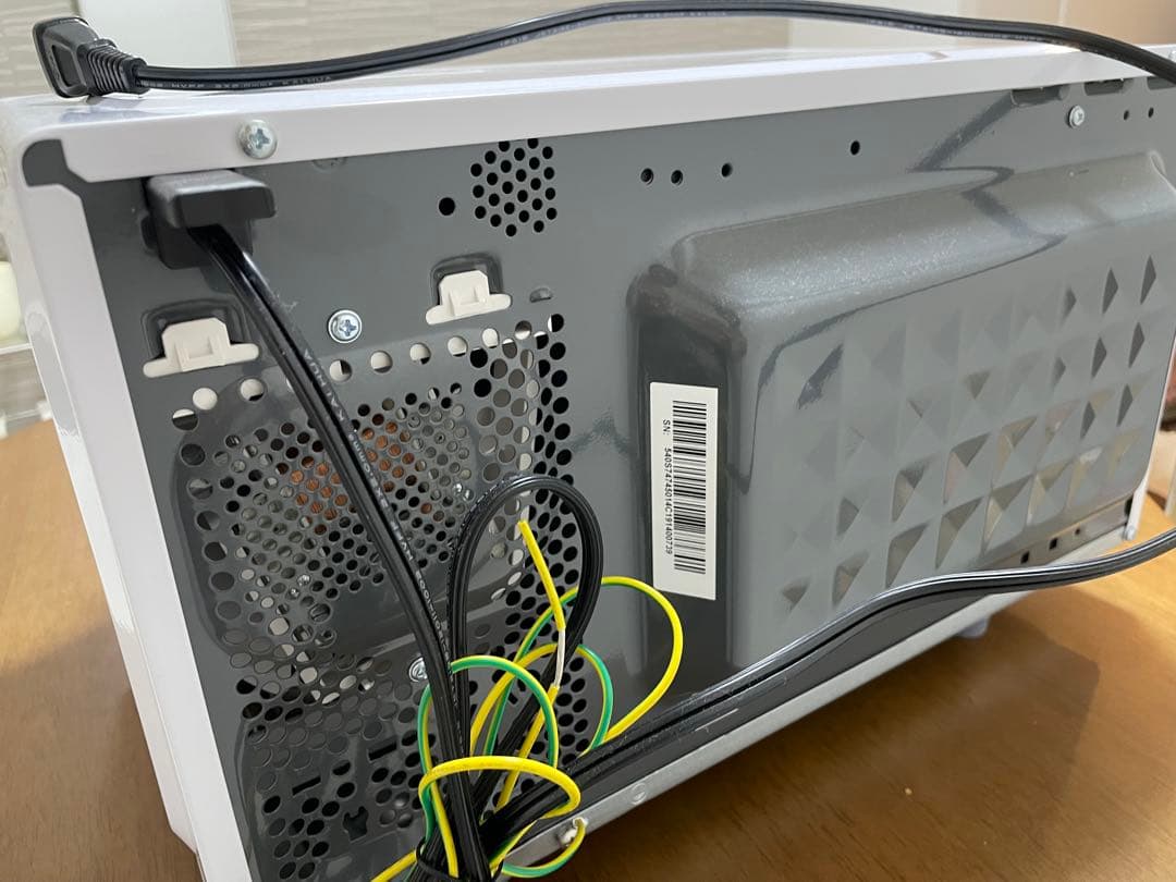 2024年製 900w高出力 フラット電子レンジ Yselect YMW17RK