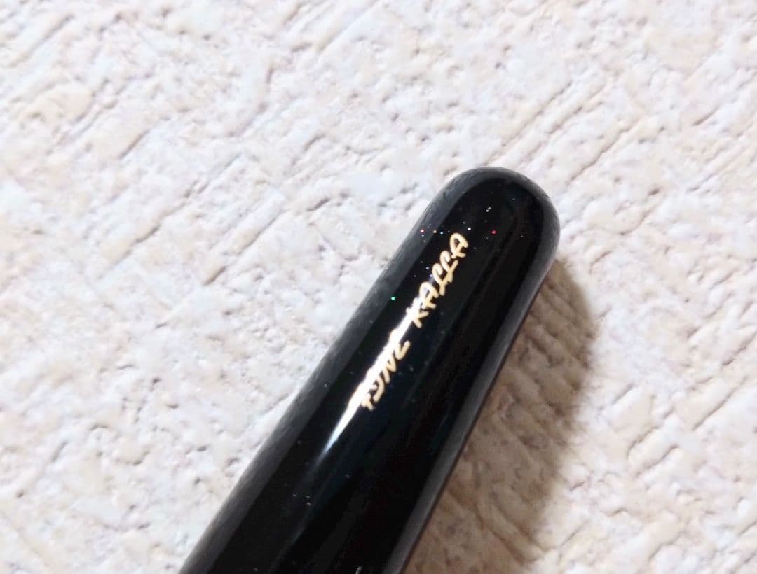 熊野筆　極　最高級灰リス天然毛　フェイスパウダーブラシ