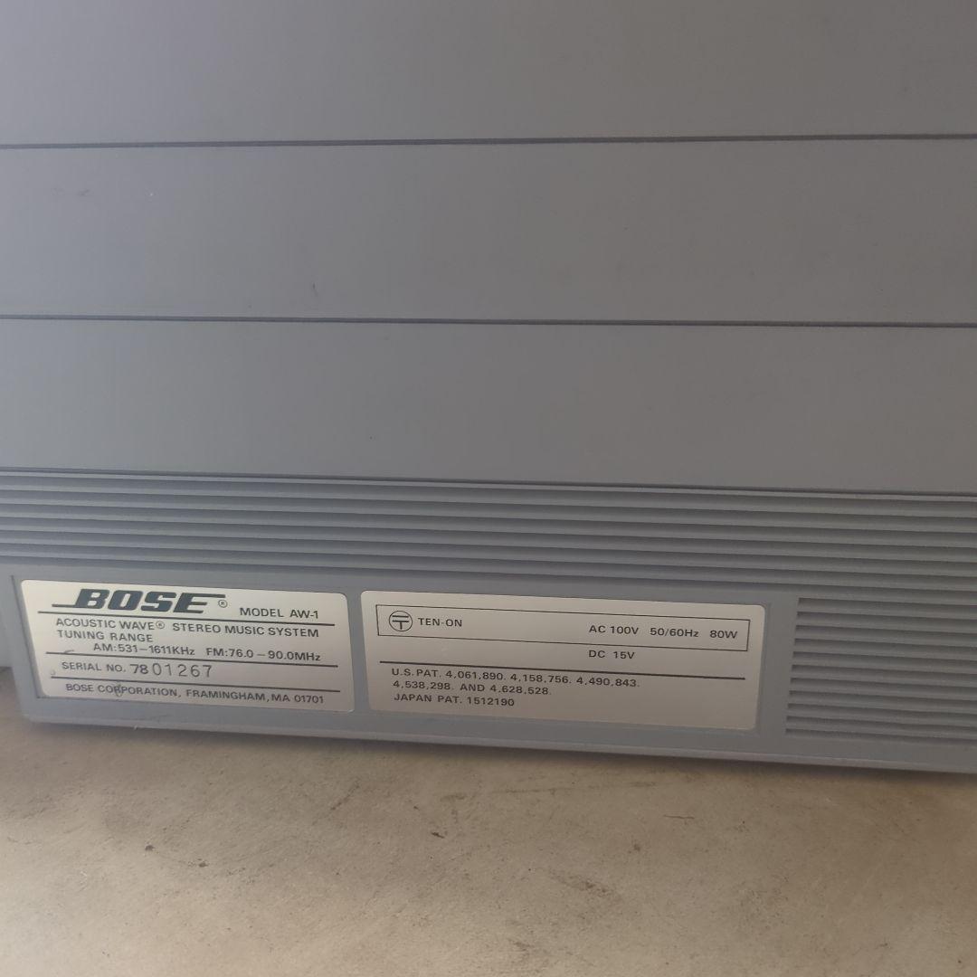 Bose wa-1 カセットデッキ 整備済み　カセット部品強化品