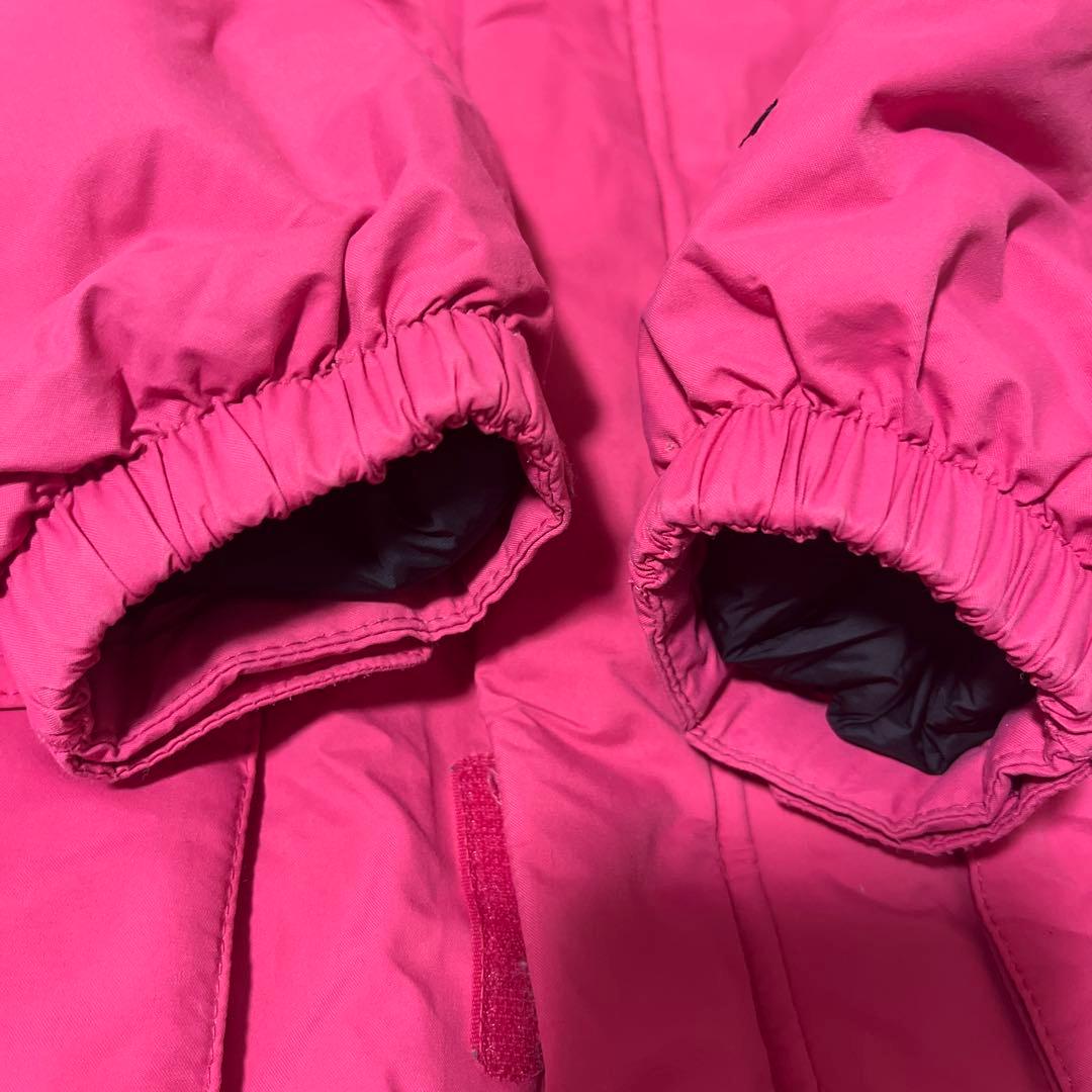 美品　TH NORTH FACEダウンジャケット ピンク　キッズ110