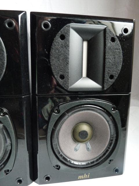 mhi Evidence エビデンス　MM01A　2ウェイスピーカー 黒