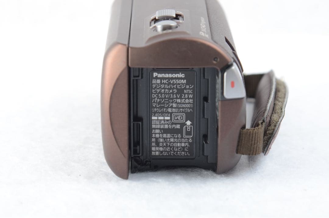 ■ 美品 ■ Panasonic HC-V550M ブラウン SDカード付