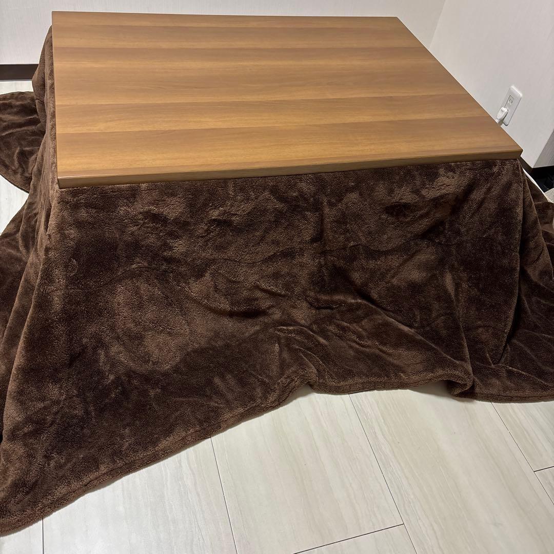 【used】こたつ机　テーブル　フラットヒーター