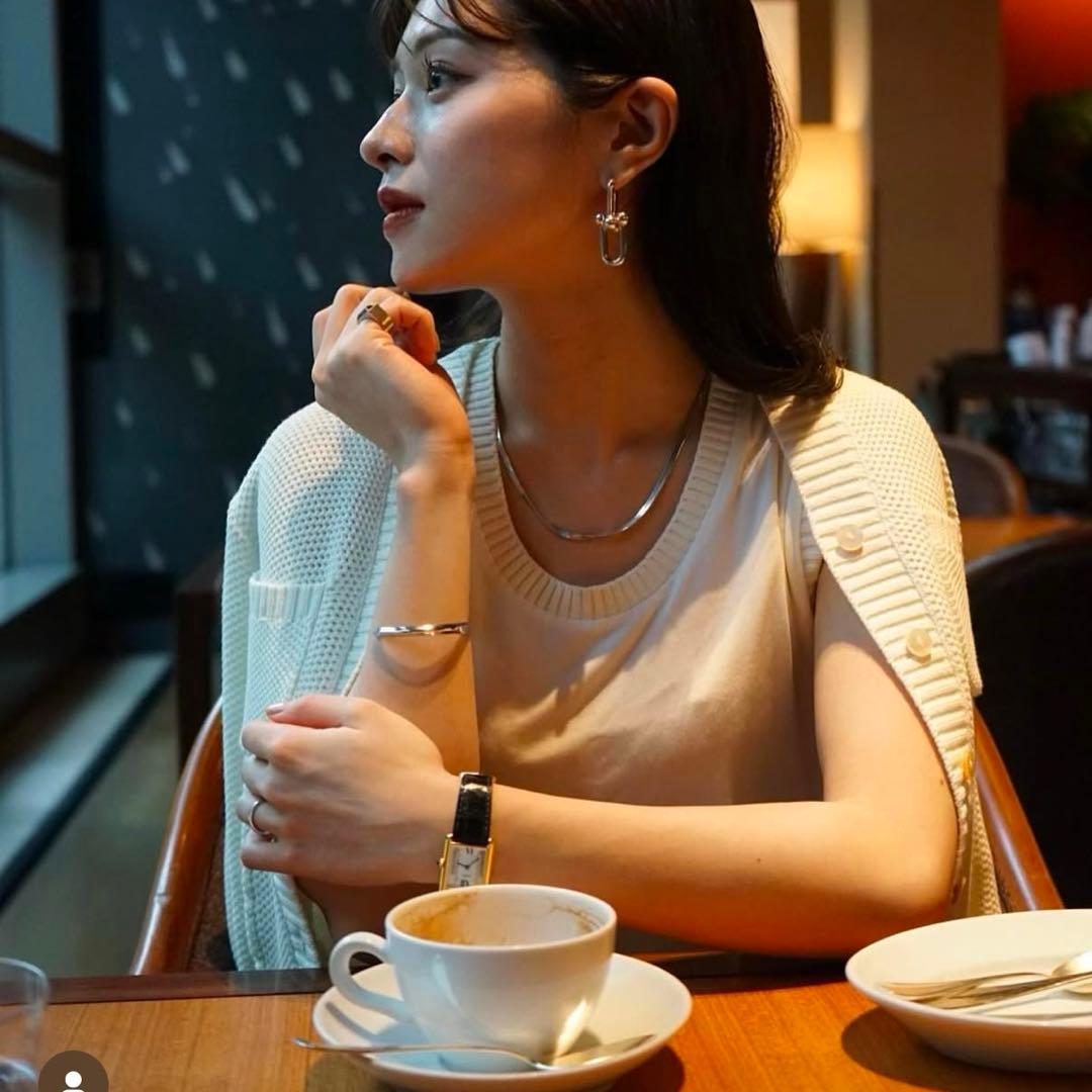 laubeblanc Basket Knit Cardigan アンサンブル