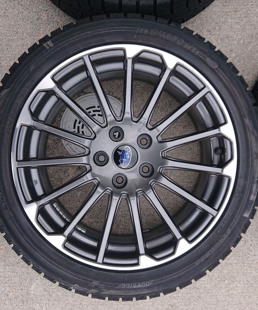 スバル　レヴォーグ　sti 純正ホイール　セット　VM系