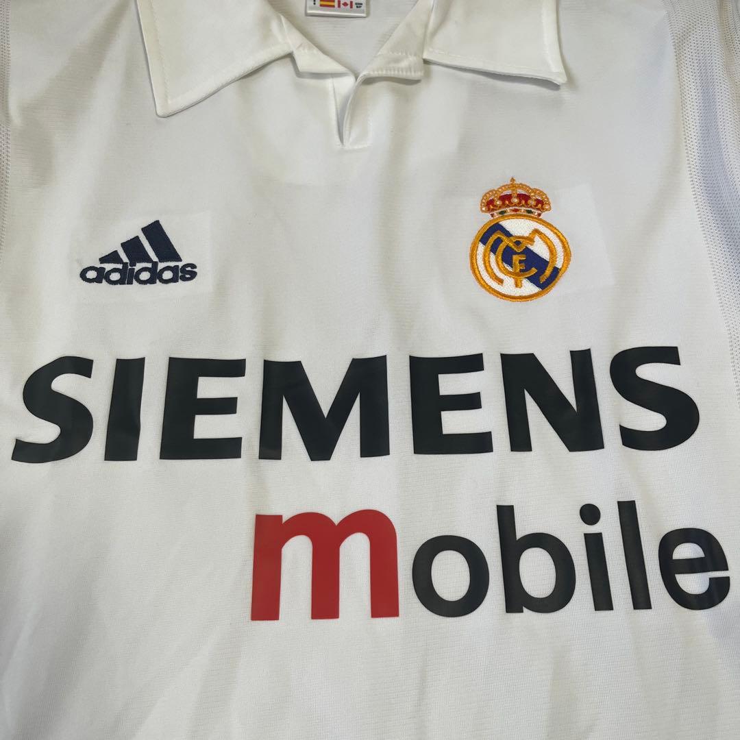 レアルマドリード 02/03 ユニフォーム 長袖 100周年記念 正規品