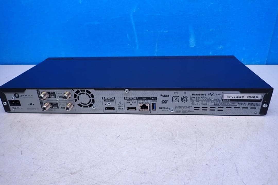 D1122#パナソニック Panasonic 3TB DMR-4T303