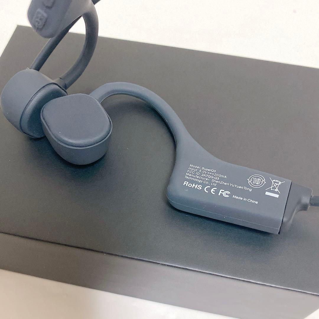 【20%OFF】骨伝導イヤホン Bluetooth マイク ノイズキャンセリング