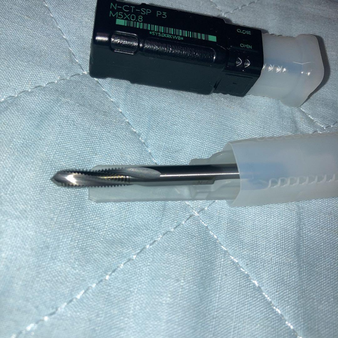 超硬スパイラルタップ　M5×0.8 2本