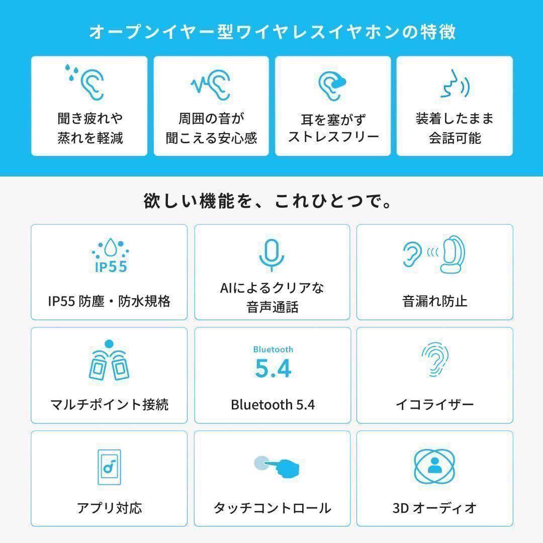 【新品】保証書付　Anker Soundcore AeroFit2 ブラック