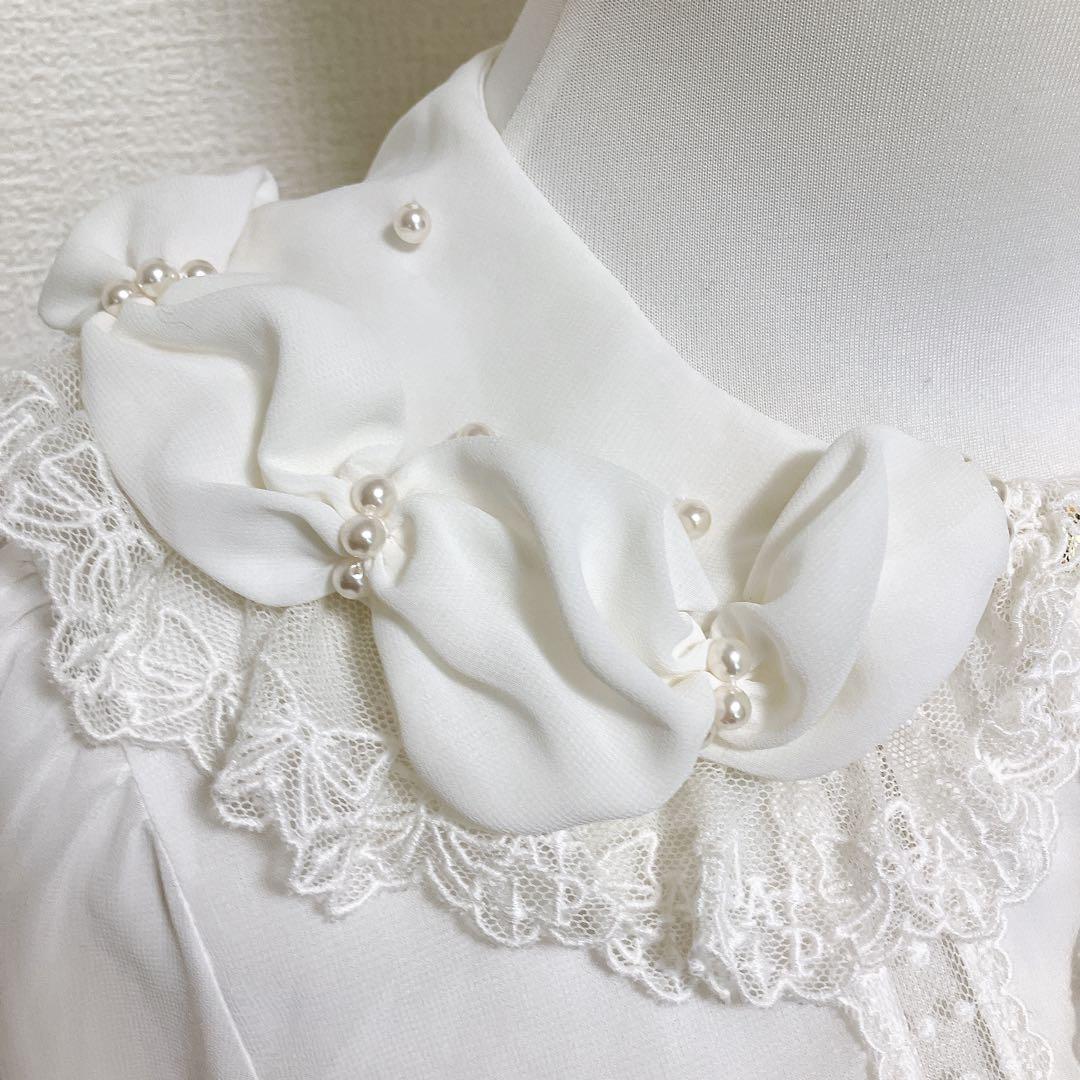 Angelic Pretty Sweet Creamブラウス　白