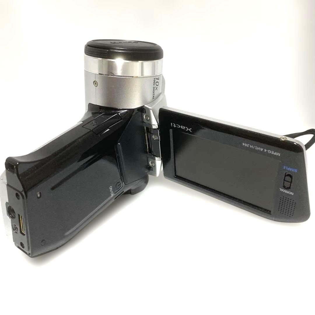 美動作品　SANYO Xacti DMX-HD1000 シルバー　デジカメ