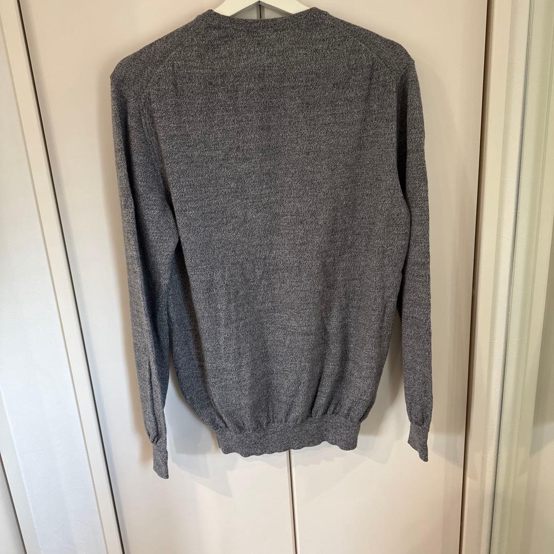 【美品】Cruciani グレー ウール ニット 50 タグ付き クルチアーニ