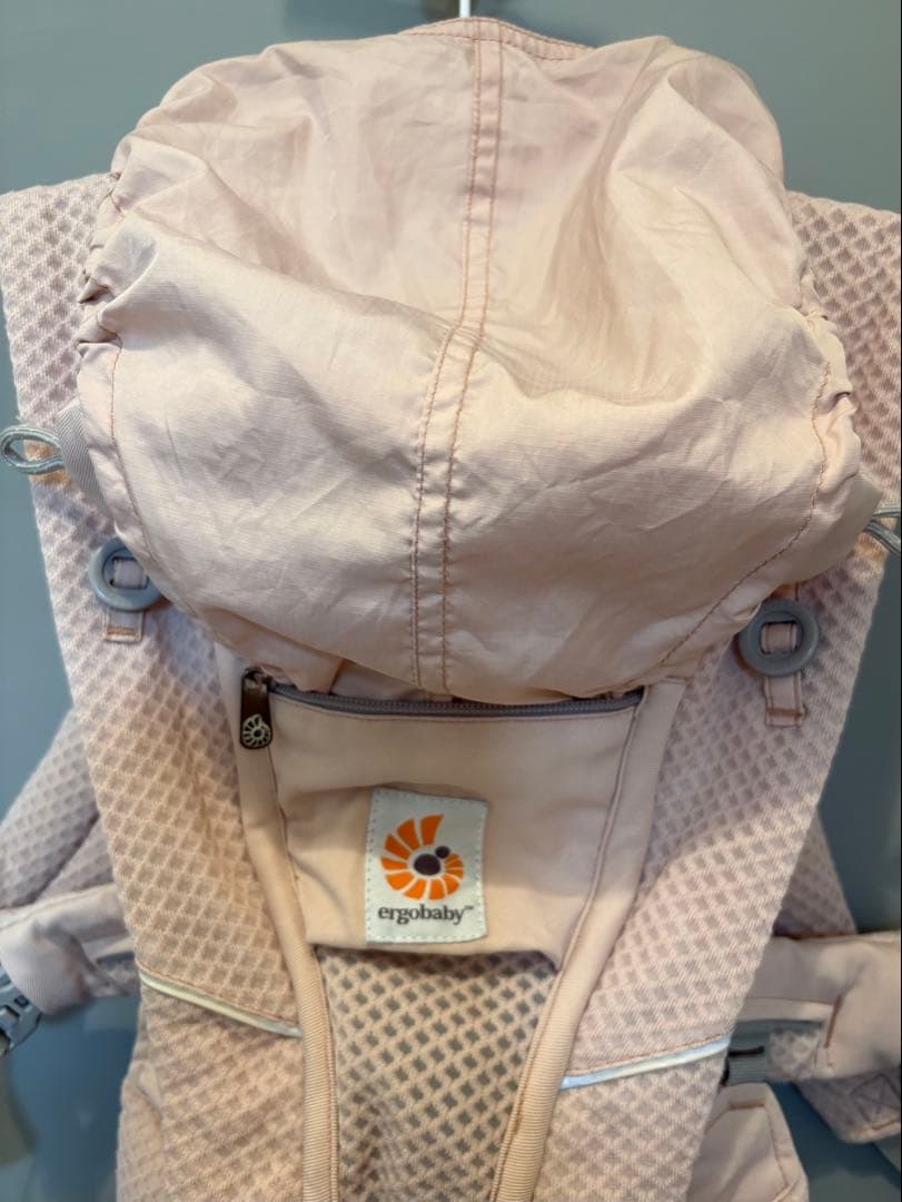【中古超美品】エルゴベビー 抱っこ紐 オムニブリーズ ピンククォーツ