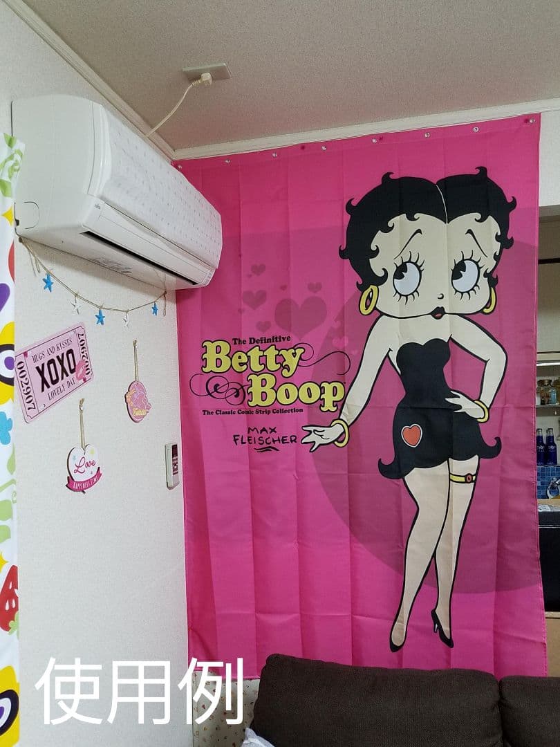 おまけ付き ベティーのシャワーカーテン・バスマット・トイレマット&カバー2点