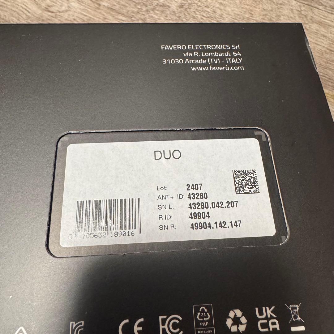 【ピサシ】Favero ファベロ ASSIOMA DUO パワーメーター