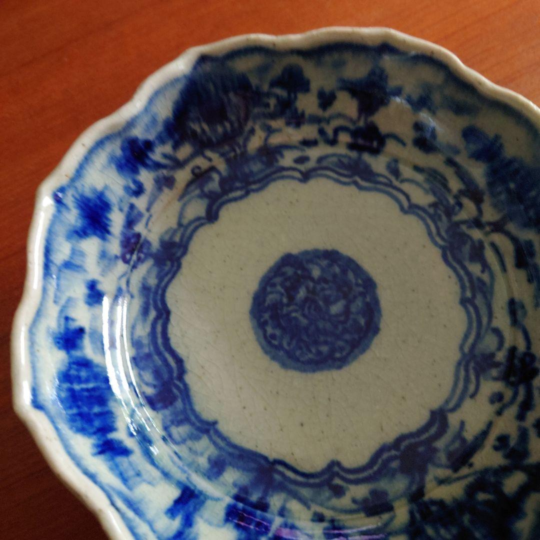 イムサエムさん　染付八角中鉢