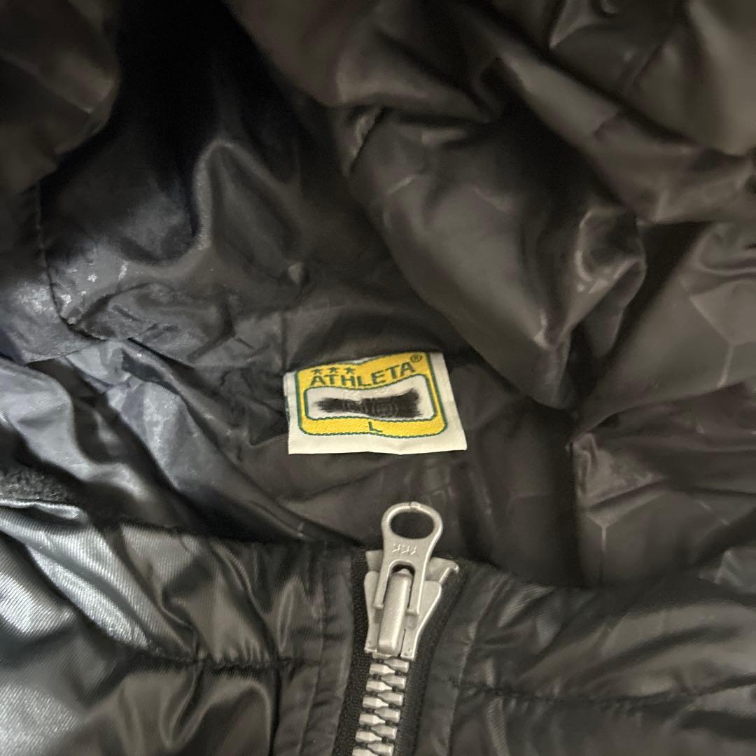 ATHLETA ブラック ベンチコート