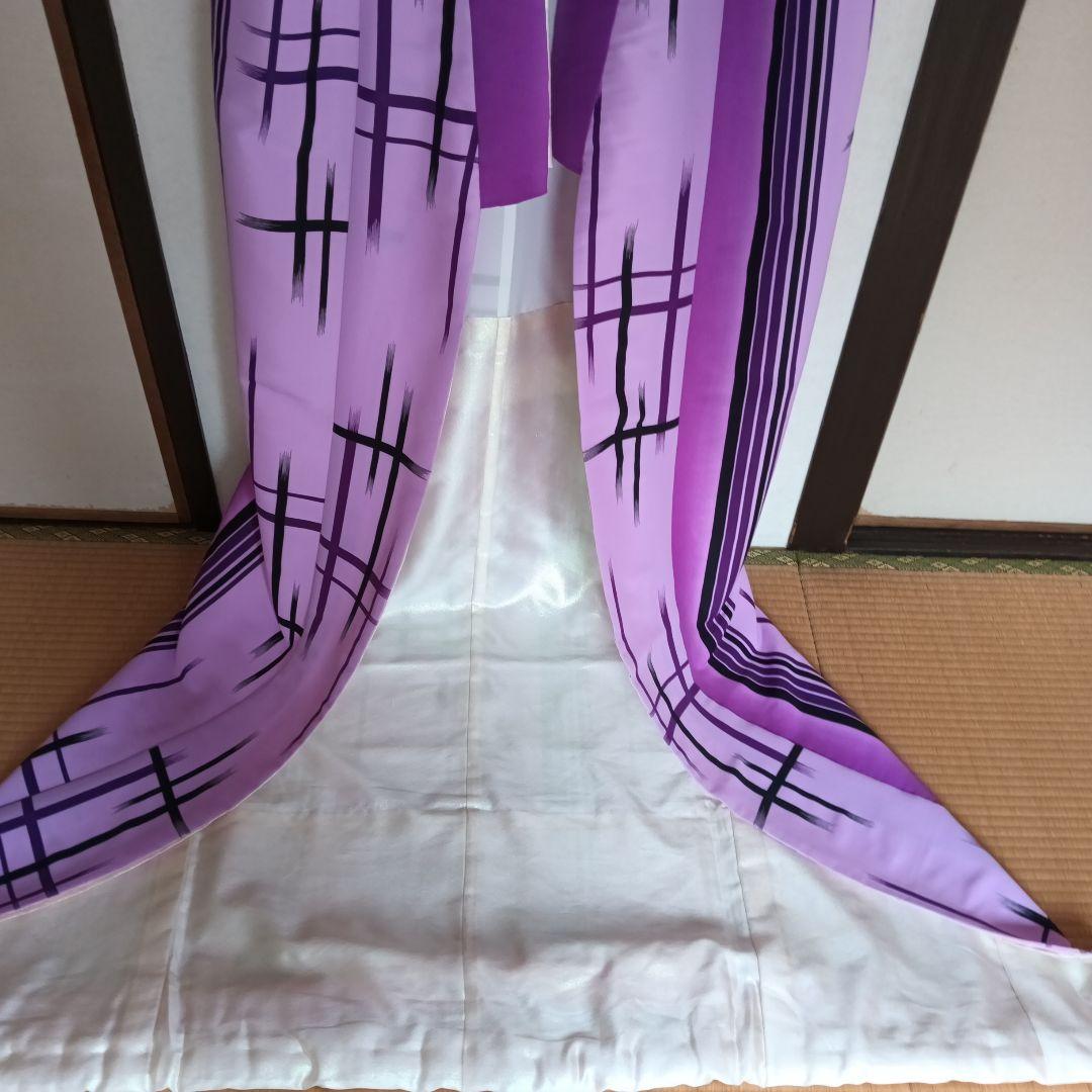 Kasumin値引き 裾引き着物 帯付き