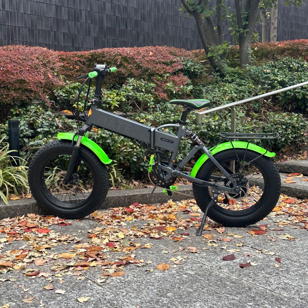 ShengmiloMX21電動アシスト MATE.仕様バッテリー新品走行257k