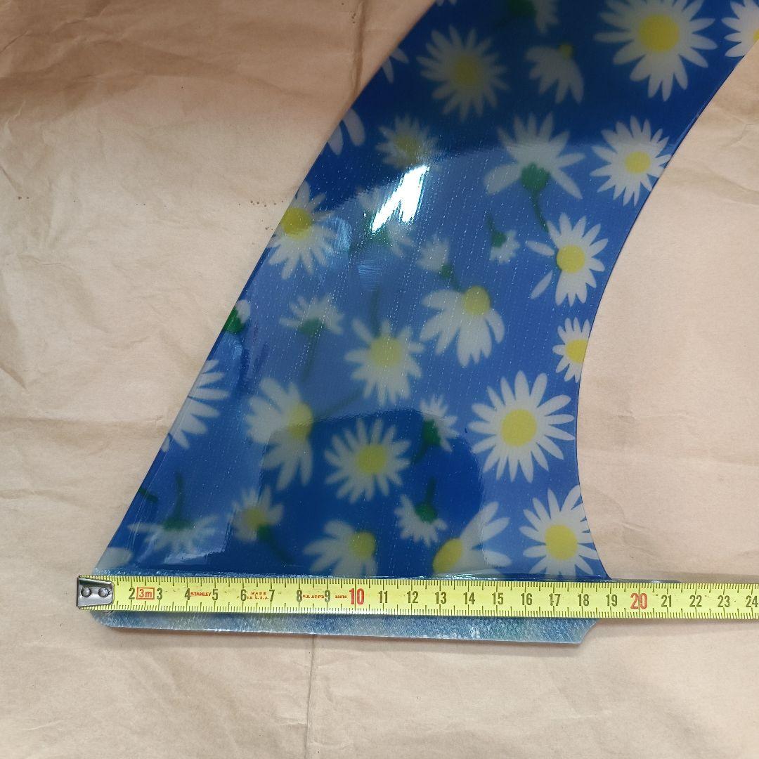 ラスト1セット　アートグラス　10,5インチ センターフィン　ロングボード