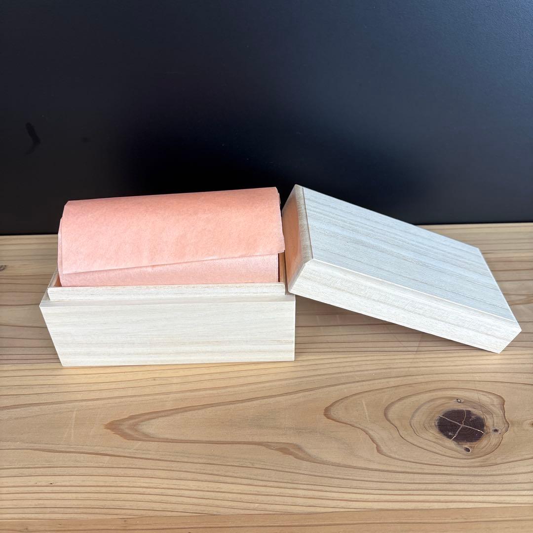 ねこマトリョーシカ　木製　白グレー