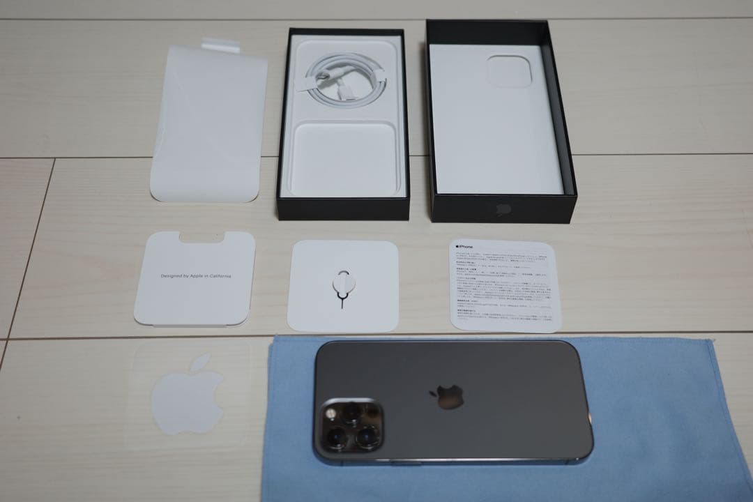 【値下げ】iPhone 12 Pro Max 128GB グラファイト 付属品有