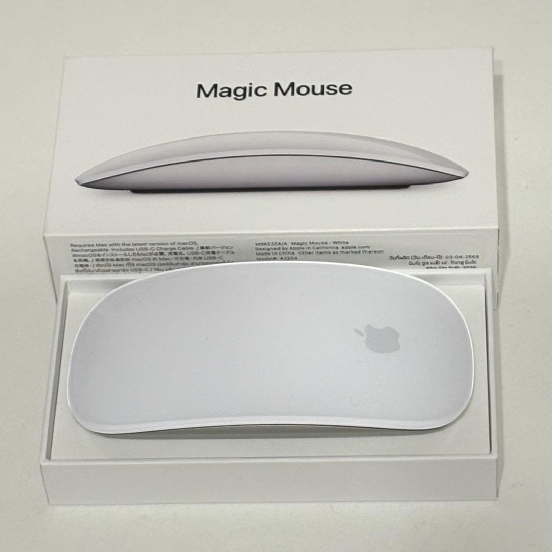 値下げOK！Magic Mouse USB-C ホワイト 本体