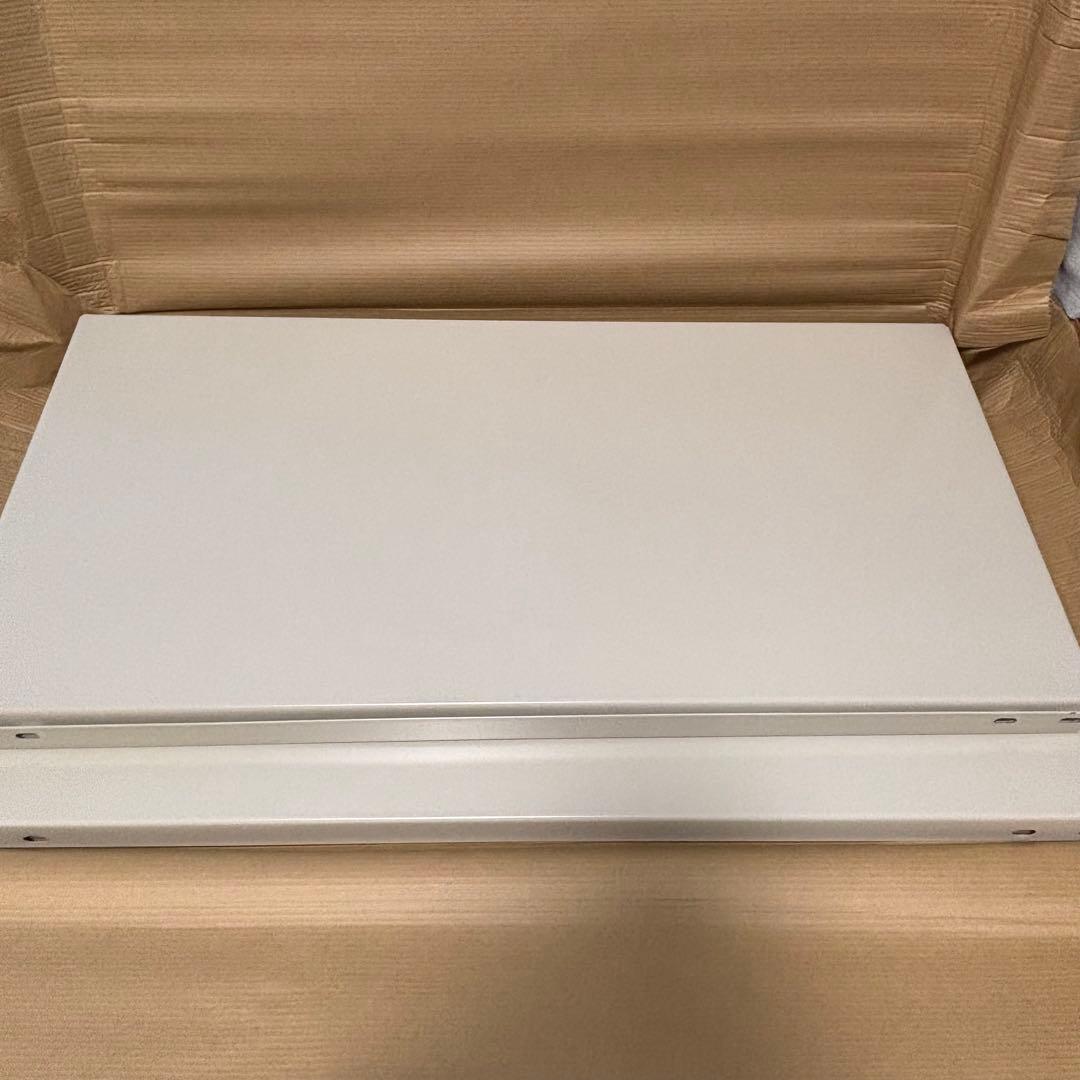 d&department 工業用スチールシェルフ4段D450アイボリー