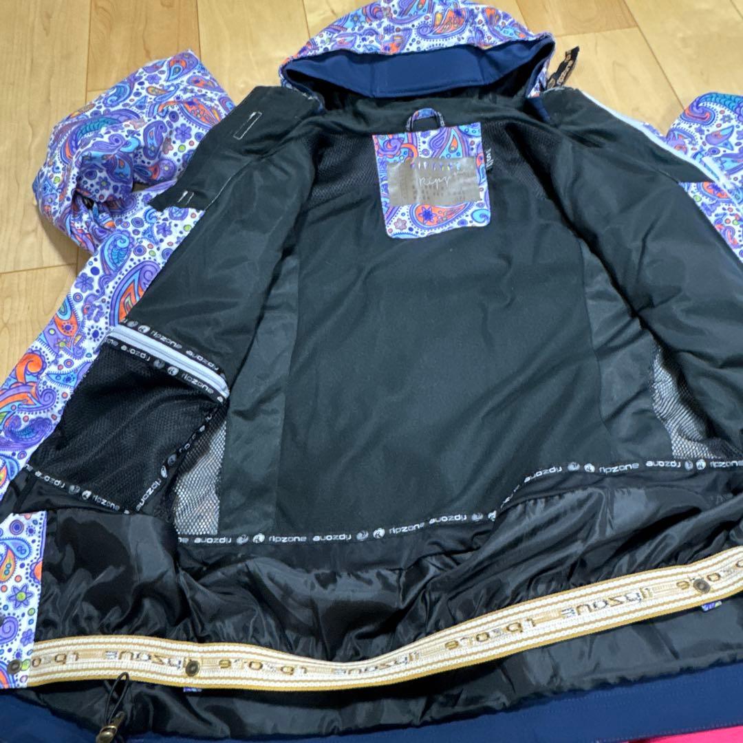 【美品】上RIPZONE Ｓ/下ミストラル　Ｍ スノーボードウェアセット