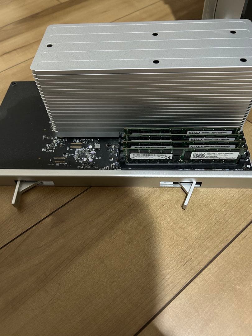MacPro Mid2010 メモリ64GB IntelXeon X