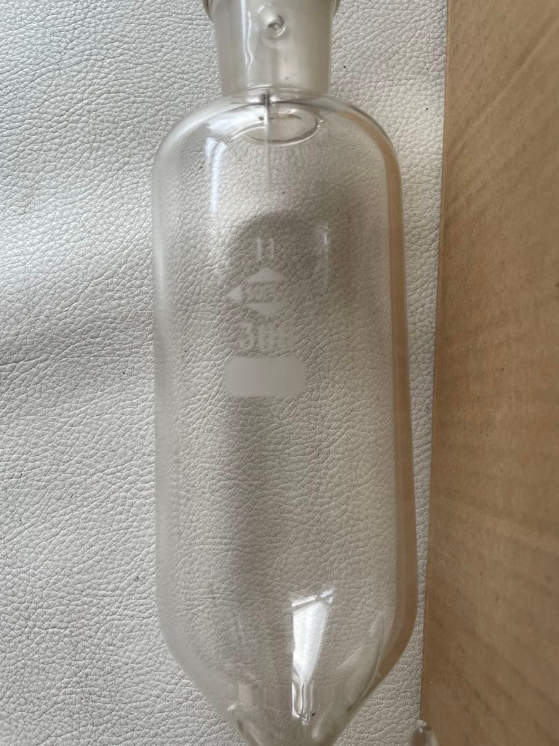 北海計量器株式会社 硝子体積計 分液ロート 円筒形 300ml 11 SUPER