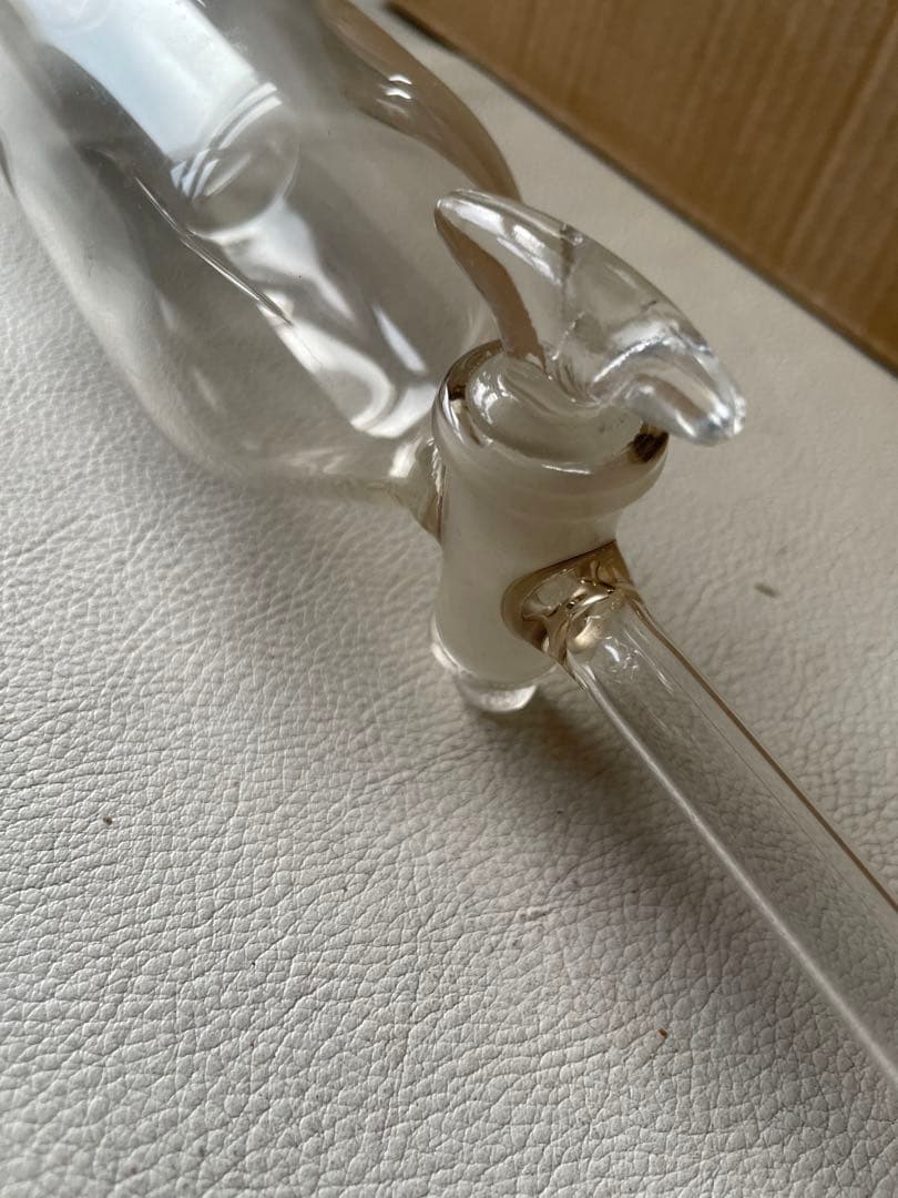 北海計量器株式会社 硝子体積計 分液ロート 円筒形 300ml 11 SUPER