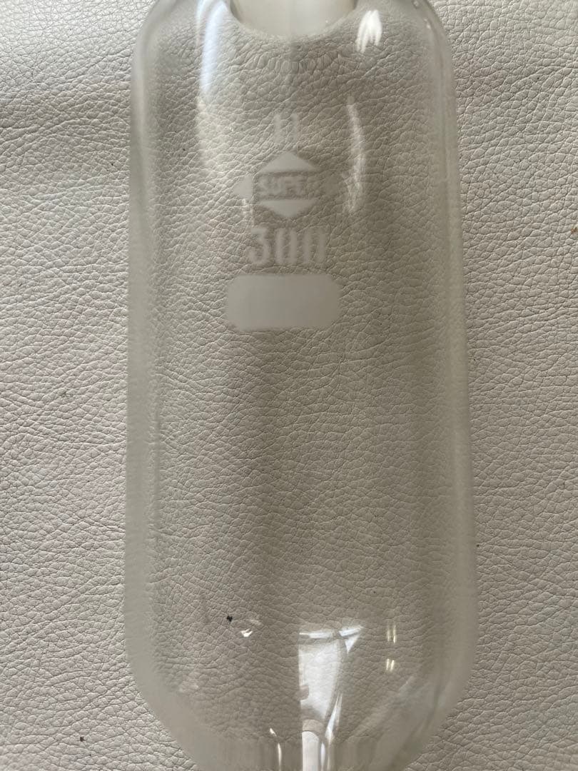 北海計量器株式会社 硝子体積計 分液ロート 円筒形 300ml 11 SUPER