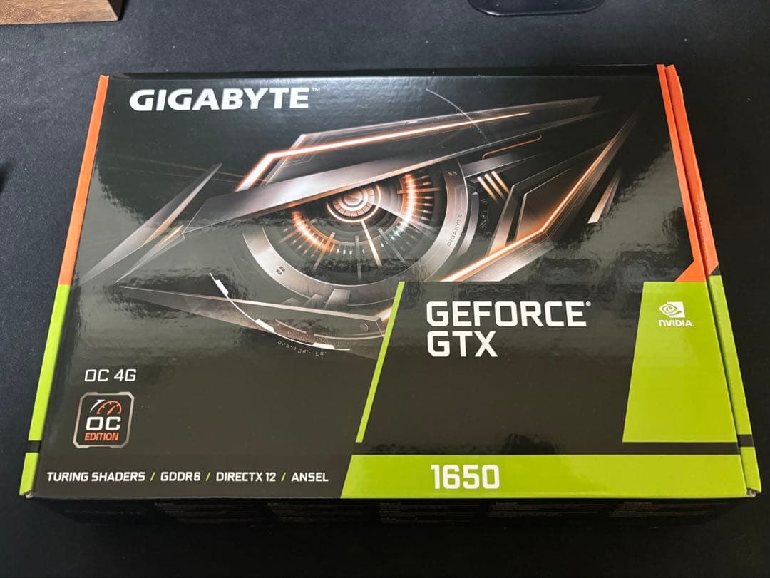 グラフィックボード・グラボ・ビデオカード GIGABYTE GeForce GTX 1650 OC 4G