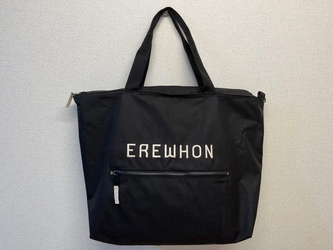 EREWHON ブラック エコバッグ 美品