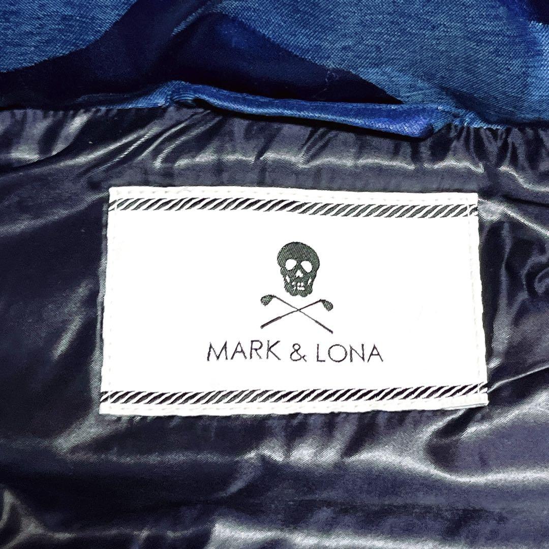 MARK & LONA ゴルフ 4way ダウンジャケット ベスト スカル 迷彩