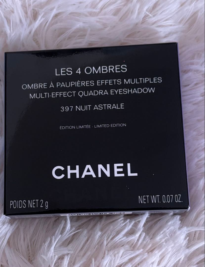 即購入可CHANEL レキャトルオンブル397ホリデー限定