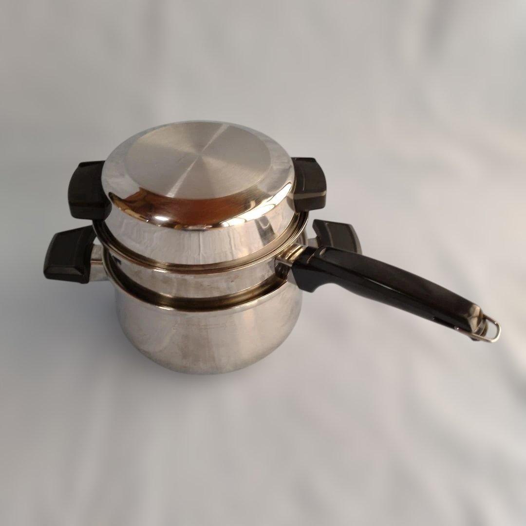 【ロイヤルクィーン】大スチーマー　セット＆ 小スチーマーセット 〈蒸し器〉